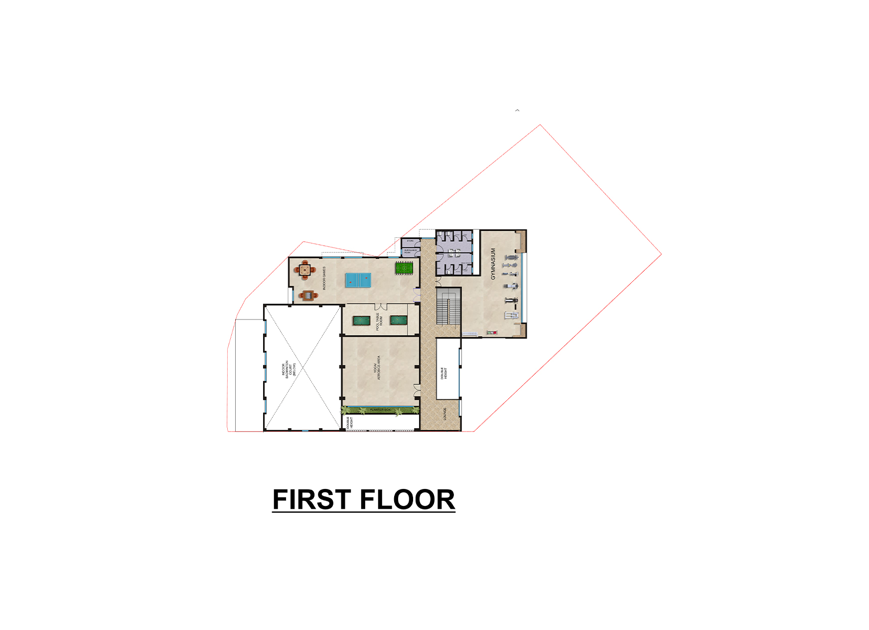 Silver Oak Club House Layout